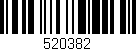 Código de barras (EAN, GTIN, SKU, ISBN): '520382'
