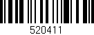 Código de barras (EAN, GTIN, SKU, ISBN): '520411'