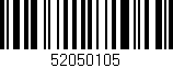 Código de barras (EAN, GTIN, SKU, ISBN): '52050105'