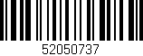 Código de barras (EAN, GTIN, SKU, ISBN): '52050737'