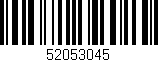 Código de barras (EAN, GTIN, SKU, ISBN): '52053045'