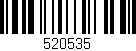 Código de barras (EAN, GTIN, SKU, ISBN): '520535'