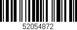 Código de barras (EAN, GTIN, SKU, ISBN): '52054872'