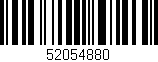 Código de barras (EAN, GTIN, SKU, ISBN): '52054880'