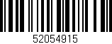 Código de barras (EAN, GTIN, SKU, ISBN): '52054915'