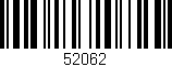 Código de barras (EAN, GTIN, SKU, ISBN): '52062'