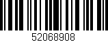 Código de barras (EAN, GTIN, SKU, ISBN): '52068908'