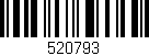 Código de barras (EAN, GTIN, SKU, ISBN): '520793'