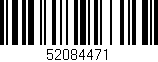 Código de barras (EAN, GTIN, SKU, ISBN): '52084471'