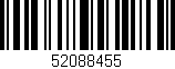 Código de barras (EAN, GTIN, SKU, ISBN): '52088455'