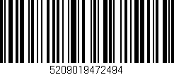 Código de barras (EAN, GTIN, SKU, ISBN): '5209019472494'