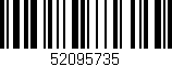 Código de barras (EAN, GTIN, SKU, ISBN): '52095735'
