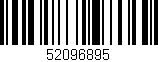 Código de barras (EAN, GTIN, SKU, ISBN): '52096895'