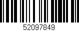 Código de barras (EAN, GTIN, SKU, ISBN): '52097849'