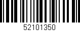 Código de barras (EAN, GTIN, SKU, ISBN): '52101350'