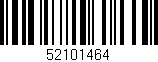 Código de barras (EAN, GTIN, SKU, ISBN): '52101464'