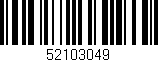 Código de barras (EAN, GTIN, SKU, ISBN): '52103049'