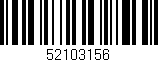 Código de barras (EAN, GTIN, SKU, ISBN): '52103156'