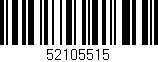 Código de barras (EAN, GTIN, SKU, ISBN): '52105515'