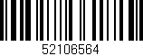 Código de barras (EAN, GTIN, SKU, ISBN): '52106564'