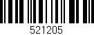 Código de barras (EAN, GTIN, SKU, ISBN): '521205'