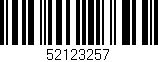Código de barras (EAN, GTIN, SKU, ISBN): '52123257'