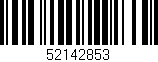 Código de barras (EAN, GTIN, SKU, ISBN): '52142853'