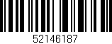 Código de barras (EAN, GTIN, SKU, ISBN): '52146187'