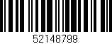 Código de barras (EAN, GTIN, SKU, ISBN): '52148799'