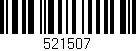 Código de barras (EAN, GTIN, SKU, ISBN): '521507'