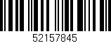 Código de barras (EAN, GTIN, SKU, ISBN): '52157845'