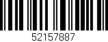Código de barras (EAN, GTIN, SKU, ISBN): '52157887'