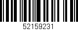 Código de barras (EAN, GTIN, SKU, ISBN): '52159231'