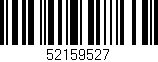Código de barras (EAN, GTIN, SKU, ISBN): '52159527'