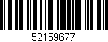 Código de barras (EAN, GTIN, SKU, ISBN): '52159677'