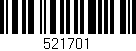 Código de barras (EAN, GTIN, SKU, ISBN): '521701'