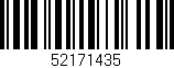 Código de barras (EAN, GTIN, SKU, ISBN): '52171435'