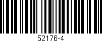 Código de barras (EAN, GTIN, SKU, ISBN): '52176-4'