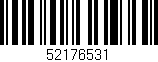 Código de barras (EAN, GTIN, SKU, ISBN): '52176531'