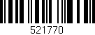 Código de barras (EAN, GTIN, SKU, ISBN): '521770'