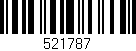 Código de barras (EAN, GTIN, SKU, ISBN): '521787'