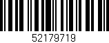 Código de barras (EAN, GTIN, SKU, ISBN): '52179719'