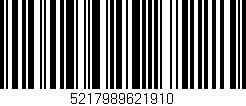 Código de barras (EAN, GTIN, SKU, ISBN): '5217989621910'