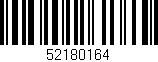 Código de barras (EAN, GTIN, SKU, ISBN): '52180164'