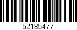 Código de barras (EAN, GTIN, SKU, ISBN): '52185477'