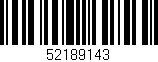Código de barras (EAN, GTIN, SKU, ISBN): '52189143'
