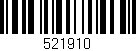 Código de barras (EAN, GTIN, SKU, ISBN): '521910'