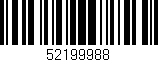 Código de barras (EAN, GTIN, SKU, ISBN): '52199988'