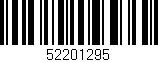 Código de barras (EAN, GTIN, SKU, ISBN): '52201295'