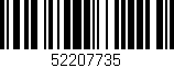 Código de barras (EAN, GTIN, SKU, ISBN): '52207735'